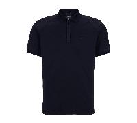 BOSS Mens Philix Zip Polo Shirt Dark Blue DK BLUE-402 L