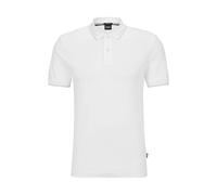 Boss Mens Phillipson 115 Polo Shirt - White - S - White