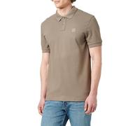 BOSS Mens Piqué Polo Shirt, Open Beige 294, M UK