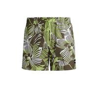 BOSS Mens Piranha Quick-Dry Swim Shorts with All-Over Print