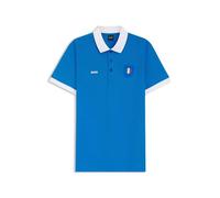 BOSS Mens PL BB BC Lux Paddy Paddy Polo Shirt with Country Flag Trims
