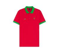 BOSS Men's Pl_bb BC Lux Paddy Polo Shirt, Open Red 647, XXL