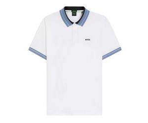 Boss Mens PL_Member Piqué Polo ShirtS White GT62997