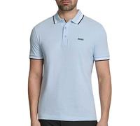 BOSS Men's Polo Shirt, Open Blue 464, XL