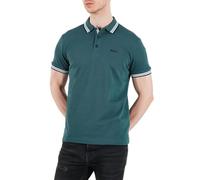 BOSS Men's Polo Shirt, Open Green 356, L