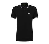 BOSS Mens Polo Shirt Polo Shirt Short Sleeve Top Black S