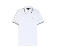 BOSS Mens Polo Shirt Polo Shirt Short Sleeve Top White S