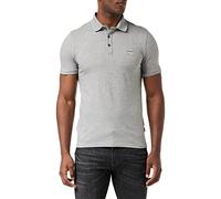 Boss Passenger logo-patch cotton-blend piqué polo top - White white Large