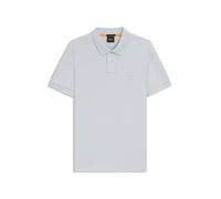BOSS Mens Polo Top Short Sleeve Cotton Lt/Pastel Grey XL