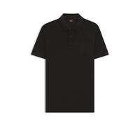 Hugo Boss Men's Prime Cotton-Piqué Polo Shirt Logo Print Black