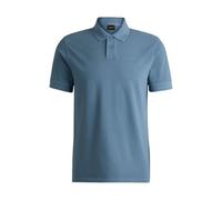 BOSS Mens Prime Cotton-piqué Polo Shirt with Logo Print