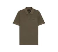 BOSS Mens Prime Cotton-piqué Polo Shirt with Logo Print