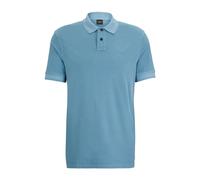 BOSS Mens Prime Cotton-piqué Polo Shirt with Logo Print