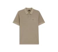 BOSS Mens Prime Cotton-piqué Polo Shirt with Logo Print