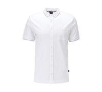 BOSS Mens Puno Polo Shirt White L