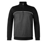 BOSS Mens Quarter Zip Fleece Top Black XL
