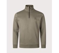 Zetrust Quarter Zip Sweatshirt Open Green, XL