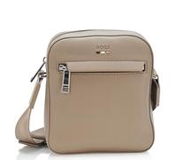 BOSS Men's Ray Friendly Leather Reporter Bag, Garden Moss Green, 7" Small