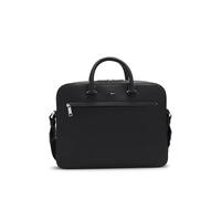 BOSS Men's Document Holder Ray_S Doc 50536498 Hammered Faux Leather Black