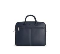 BOSS Mens Ray S Faux-leather document case with textured trim Size One Size