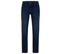 BOSS Mens Regular Fit Re.Maine BC-C Jeans - Colour: 406 Dark Blue - Size: 34R