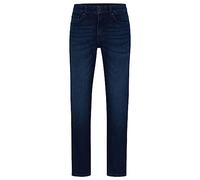 BOSS Mens Re.Maine BC-C Maine Pure-Blue Regular-fit Jeans in Comfort-Stretch Denim