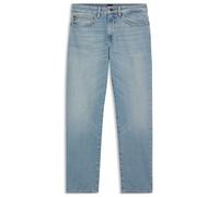 Boss Men's Re.Maine BC Straight Denim Jeans with Iconic Logo Patch 36W L Blue