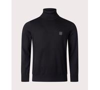 BOSS Mens Akiro S Rollneck Sweater in Cotton and Cashmere