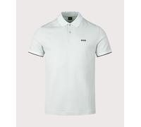 BOSS Mens Chip Paddy Polo Shirt - Colour: 447 Turquoise/Aqua - Size: Large