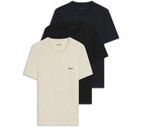 Boss Mens Regular Fit Crew Neck T-Shirt 3 Pack in .Open Misc - Multicolour - Size Large