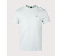 BOSS Mens Regular Fit Crew Neck Tee T-Shirt - Colour: 447 Turquoise/Aqua - Size: XL