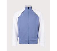 BOSS Join Skaz Full Zip Sweatshirt Blue White - M