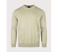 BOSS Mens Regular Fit Kanovano Knitted Jumper - Colour: 370 Open Green - Size: XL