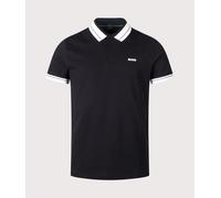 Boss Member Short Sleeve Polo Black L Men