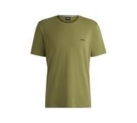 Hugo Boss Men's Mix & Match Regular Fit T-Shirt, Medium Green - Tan - Size: 44