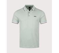BOSS Mens Regular Fit Paddy Polo Shirt - Colour: 360 Open Green - Size: Medium