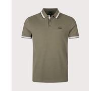 BOSS Cotton Piqué Logo Polo Shirt