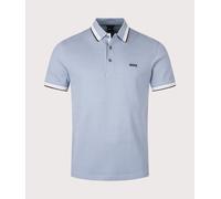 BOSS Mens Regular Fit Paddy Polo Shirt - Colour: 490 Open Blue - Size: Large