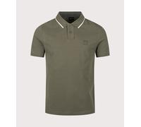 BOSS Mens Regular Fit Passerford Polo Shirt - Colour: 325 Bright Green - Size: XL