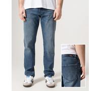 BOSS Mens Regular Fit Re.Maine BC-C Jeans - Colour: 427 Medium Blue - Size: 32S