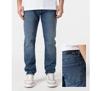 BOSS Mens Re.Maine BC-C Maine Pure-Blue Regular-fit Jeans in Comfort-Stretch Denim