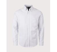 BOSS Mens Regular Fit Rickert Shirt - Colour: 053 Light/Pastel Grey - Size: Large