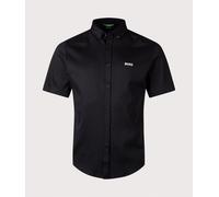 Boss Motion 10263169 Short Sleeve Shirt Black L Men