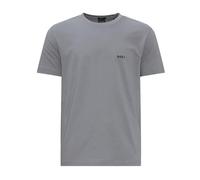 BOSS Men's Regular Fit Stretch Cotton T-Shirt with Contrast Logo, Medium Grey36, XL