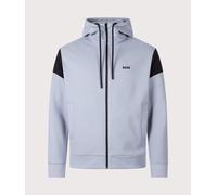 BOSS Mens Regular Fit Union Saggy Hoodie - Colour: 026 Dark Grey - Size: Medium
