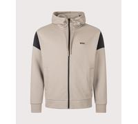 BOSS Mens Regular Fit Union Saggy Hoodie - Colour: 335 Light/Pastel Green - Size: XL