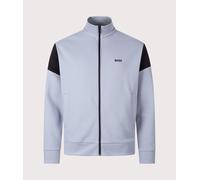 BOSS Mens Regular Fit Union Skaz Sweatshirt - Colour: 026 Dark Grey - Size: Medium