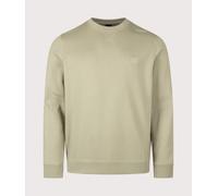 BOSS Mens Regular Fit Westart Sweatshirt - Colour: 370 Open Green - Size: Medium