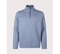 BOSS Mens Regular Fit Zetrust Quarter Zip Sweatshirt - Colour: 424 Medium Blue - Size: XXL