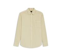 BOSS Mens Relegant 6 Regular-fit Shirt in Cotton Corduroy